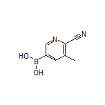 6-Cyano-5-methylpyridine-3-boronic Acid