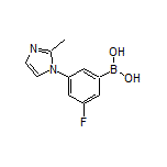 3-Fluoro-5-(2-methyl-1-imidazolyl)phenylboronic Acid