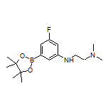 3-[[2-(Dimethylamino)ethyl]amino]-5-fluorophenylboronic Acid Pinacol Ester