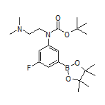 3-[Boc-[2-(dimethylamino)ethyl]amino]-5-fluorophenylboronic Acid Pinacol Ester