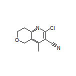 2-Chloro-4-methyl-7,8-dihydro-5H-pyrano[4,3-b]pyridine-3-carbonitrile