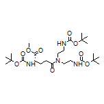 Methyl N2-Boc-N5,N5-bis[2-(Boc-amino)ethyl]-L-glutaminate