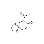 7-Acetyl-1,4-dioxaspiro[4.5]decan-8-one