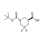 (S)-1-Boc-5,5-difluoropiperidine-3-carboxylic Acid