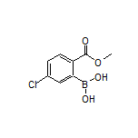 5-Chloro-2-(methoxycarbonyl)phenylboronic Acid