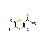 5-Bromo-3-chloro-6-oxo-1,6-dihydropyridine-2-carboxamide