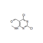 2,4-Dichloro-6-(methylamino)pyrimidine-5-carbaldehyde