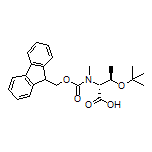 (2R,3R)-2-[Fmoc-(methyl)amino]-3-(tert-butoxy)butanoic Acid