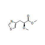 Methyl (S)-2-Methoxy-3-(4-thiazolyl)propanoate