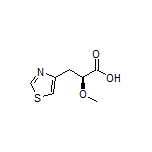 (S)-2-Methoxy-3-(4-thiazolyl)propanoic Acid