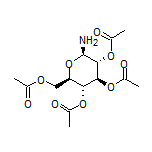 2-(Acetoxymethyl)-6-aminotetrahydro-2H-pyran-3,4,5-triyl (2R,3R,4S,5R,6R)-Triacetate