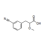 3-(3-Cyanophenyl)-2-methoxypropanoic Acid