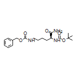 (S)-2-(Boc-amino)-6-(Cbz-amino)hexanamide