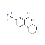 2-Morpholino-5-(trifluoromethyl)benzoic Acid