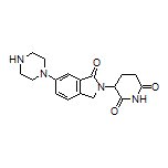 3-[1-Oxo-6-(1-piperazinyl)-2-isoindolinyl]piperidine-2,6-dione