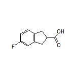 5-Fluoroindane-2-carboxylic Acid