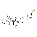(R)-N-[1-[[5-(4-Cyanobenzyl)-1,3,4-thiadiazol-2-yl]amino]-4-methyl-1-oxo-2-pentyl]-1-(trifluoromethyl)cyclohexanecarboxamide