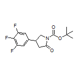 1-Boc-4-(3,4,5-trifluorophenyl)pyrrolidin-2-one