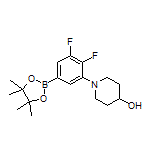 (3,4-Difluoro-5-(4-hydroxypiperidin-1-yl)phenyl]boronic Acid Pinacol Ester