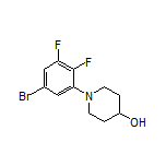 1-(5-Bromo-2,3-difluorophenyl)piperidin-4-ol