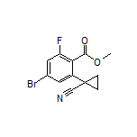 Methyl 4-Bromo-2-(1-cyanocyclopropyl)-6-fluorobenzoate