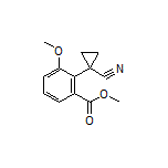 Methyl 2-(1-Cyanocyclopropyl)-3-methoxybenzoate