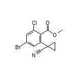 Methyl 4-Bromo-2-chloro-6-(1-cyanocyclopropyl)benzoate