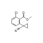 Methyl 2-Chloro-6-(1-cyanocyclopropyl)benzoate