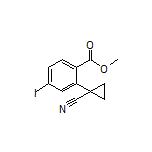 Methyl 2-(1-Cyanocyclopropyl)-4-iodobenzoate