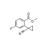 Methyl 2-(1-Cyanocyclopropyl)-4-fluorobenzoate