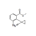 Methyl 3-Bromo-2-(1-cyanocyclopropyl)benzoate