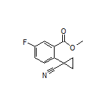 Methyl 2-(1-Cyanocyclopropyl)-5-fluorobenzoate