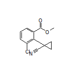 Methyl 3-Chloro-2-(1-cyanocyclopropyl)benzoate