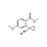 Methyl 2-(1-Cyanocyclopropyl)-4-methoxybenzoate