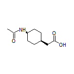 cis-2-(4-Acetamidocyclohexyl)acetic Acid