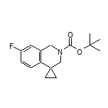 2’-Boc-7’-fluoro-2’,3’-dihydro-1’H-spiro[cyclopropane-1,4’-isoquinoline]