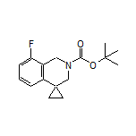 2’-Boc-8’-fluoro-2’,3’-dihydro-1’H-spiro[cyclopropane-1,4’-isoquinoline]