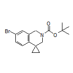 2’-Boc-7’-bromo-2’,3’-dihydro-1’H-spiro[cyclopropane-1,4’-isoquinoline]