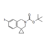 2’-Boc-7’-iodo-2’,3’-dihydro-1’H-spiro[cyclopropane-1,4’-isoquinoline]