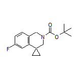 2’-Boc-6’-fluoro-2’,3’-dihydro-1’H-spiro[cyclopropane-1,4’-isoquinoline]