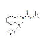 2’-Boc-5’-(trifluoromethyl)-2’,3’-dihydro-1’H-spiro[cyclopropane-1,4’-isoquinoline]