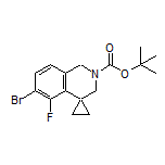 2’-Boc-6’-bromo-5’-fluoro-2’,3’-dihydro-1’H-spiro[cyclopropane-1,4’-isoquinoline]