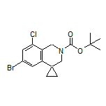 2’-Boc-6’-bromo-8’-chloro-2’,3’-dihydro-1’H-spiro[cyclopropane-1,4’-isoquinoline]