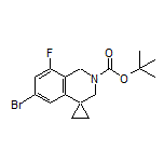 2’-Boc-6’-bromo-8’-fluoro-2’,3’-dihydro-1’H-spiro[cyclopropane-1,4’-isoquinoline]