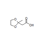 2-(2-Methyl-1,3-dioxolan-2-yl)acetic Acid