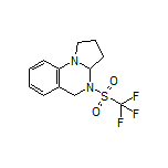 4-[(Trifluoromethyl)sulfonyl]-1,2,3,3a,4,5-hexahydropyrrolo[1,2-a]quinazoline