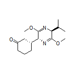 (R)-3-[(2R,5S)-5-Isopropyl-3,6-dimethoxy-2,5-dihydropyrazin-2-yl]cyclohexan-1-one