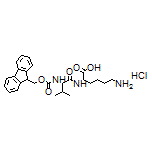 Fmoc-L-valyl-L-lysine Hydrochloride