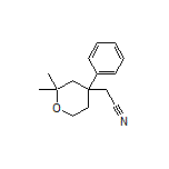 2-(2,2-Dimethyl-4-phenyltetrahydro-2H-pyran-4-yl)acetonitrile