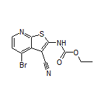 Ethyl (4-Bromo-3-cyanothieno[2,3-b]pyridin-2-yl)carbamate